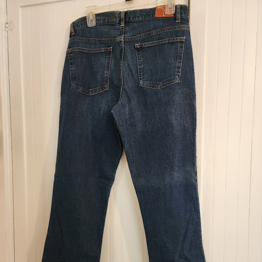 CALVIN KLEIN Women's Jeans Straight Leg Dark Wash Size 10